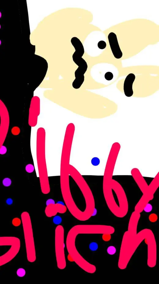 ai character: PiBbY gLiCh background