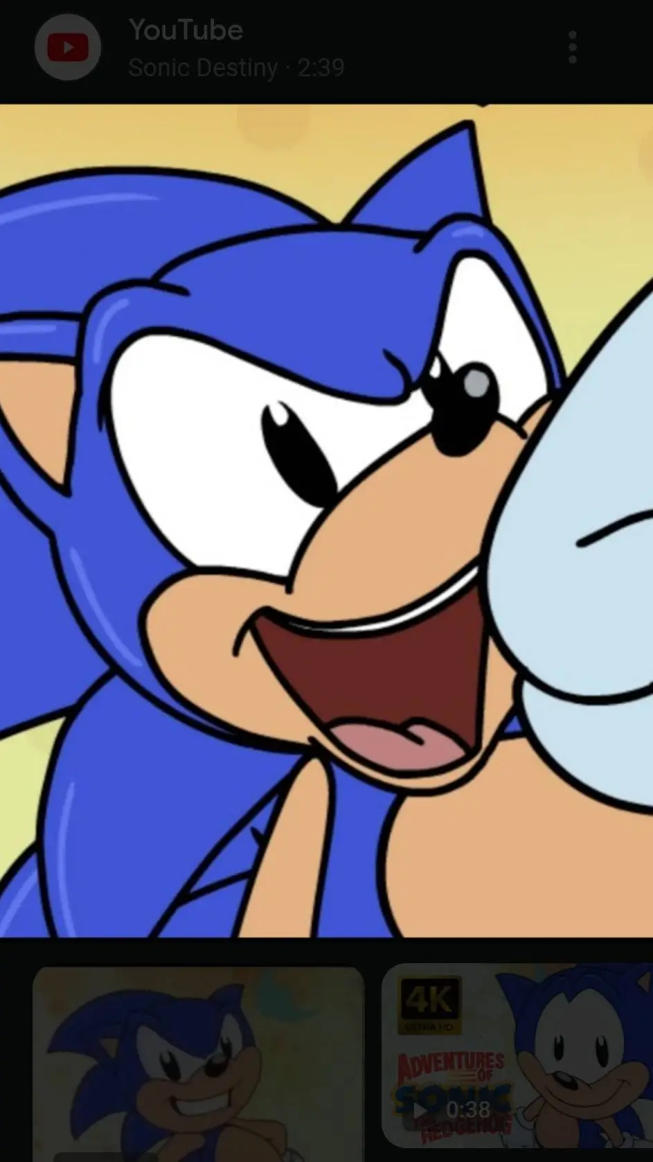 ai character: Sonic Says 2... background