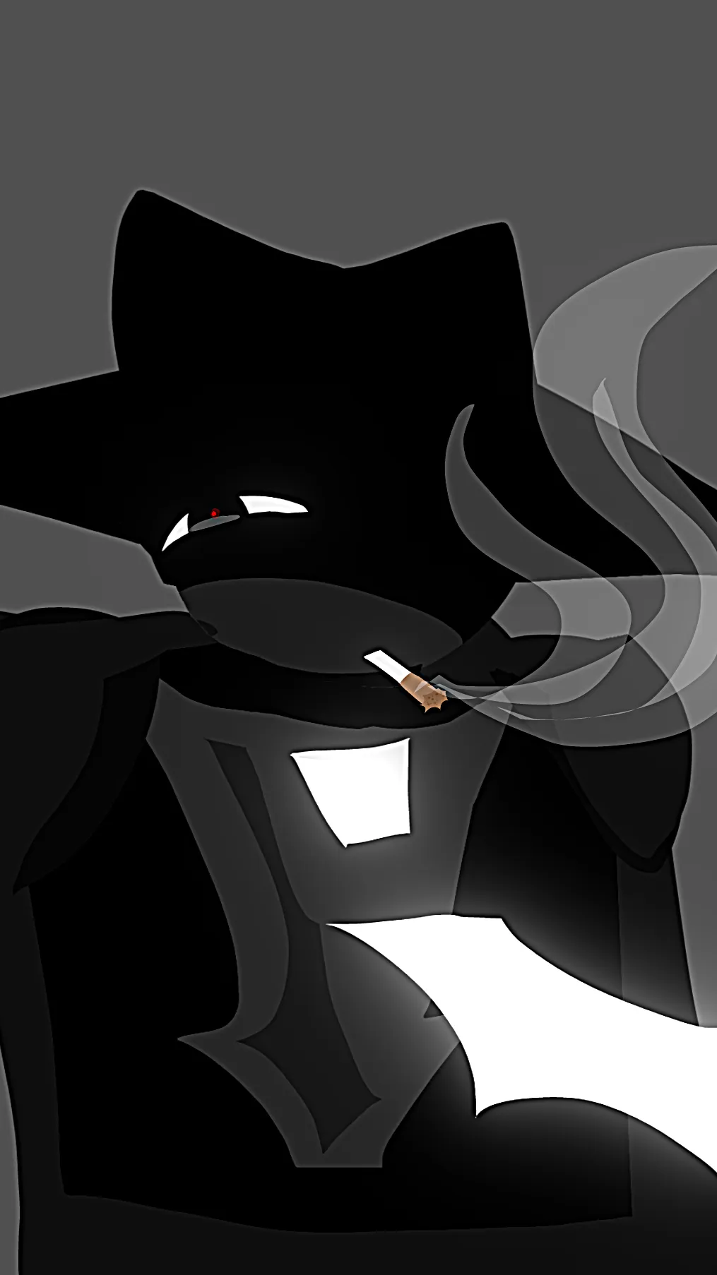 ai character: Black .(remake!📞 background