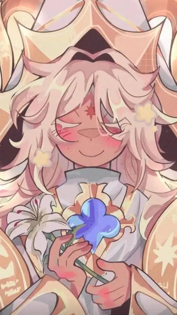 ai character: ★Pure vanilla† background