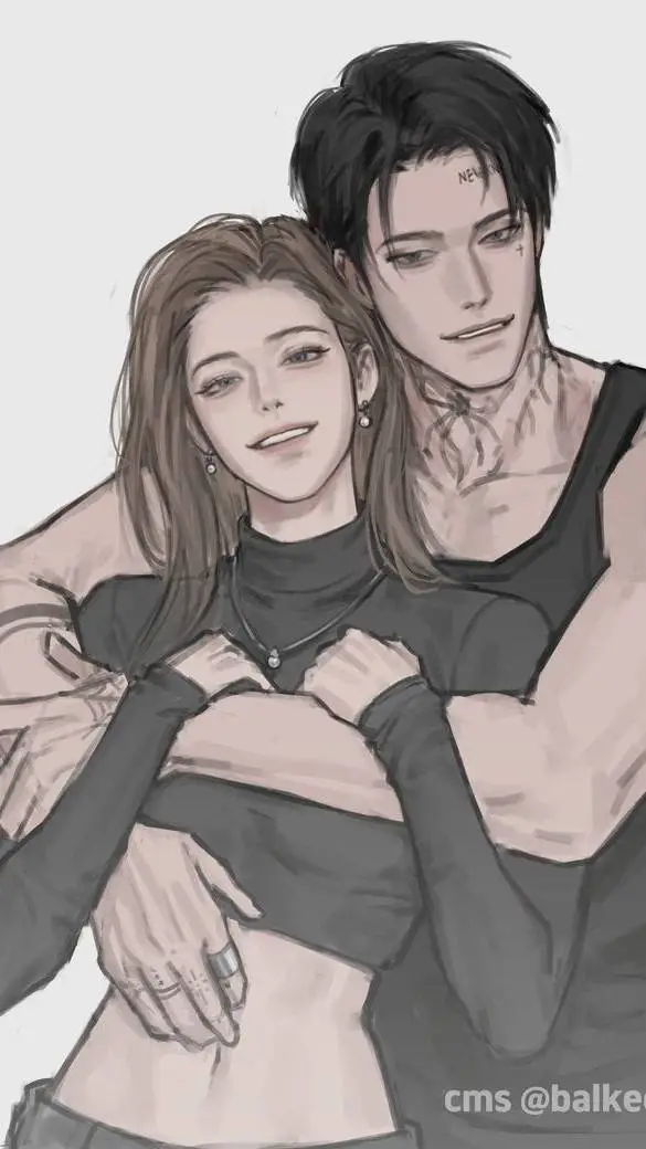 ai character: Blair & Vesper background