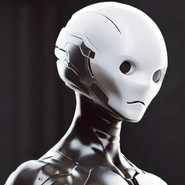 chat with ai character: future robot