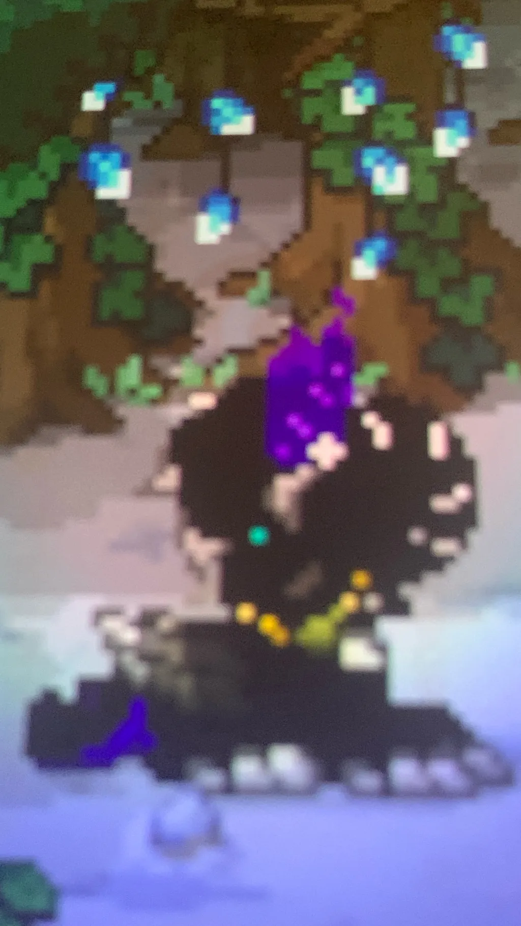 ai character: Black-corruption  background