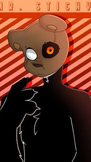 ai character: Mr stitchy background
