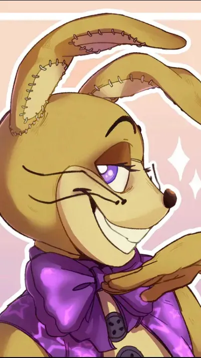 ai character: Glitchtrap  background