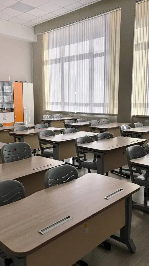 ai character: shooting school  background