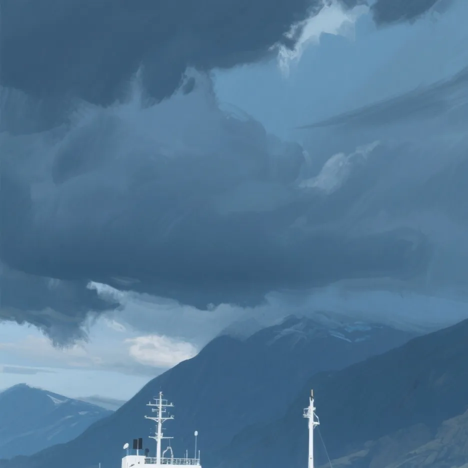 chat with ai character: Shinking ship.