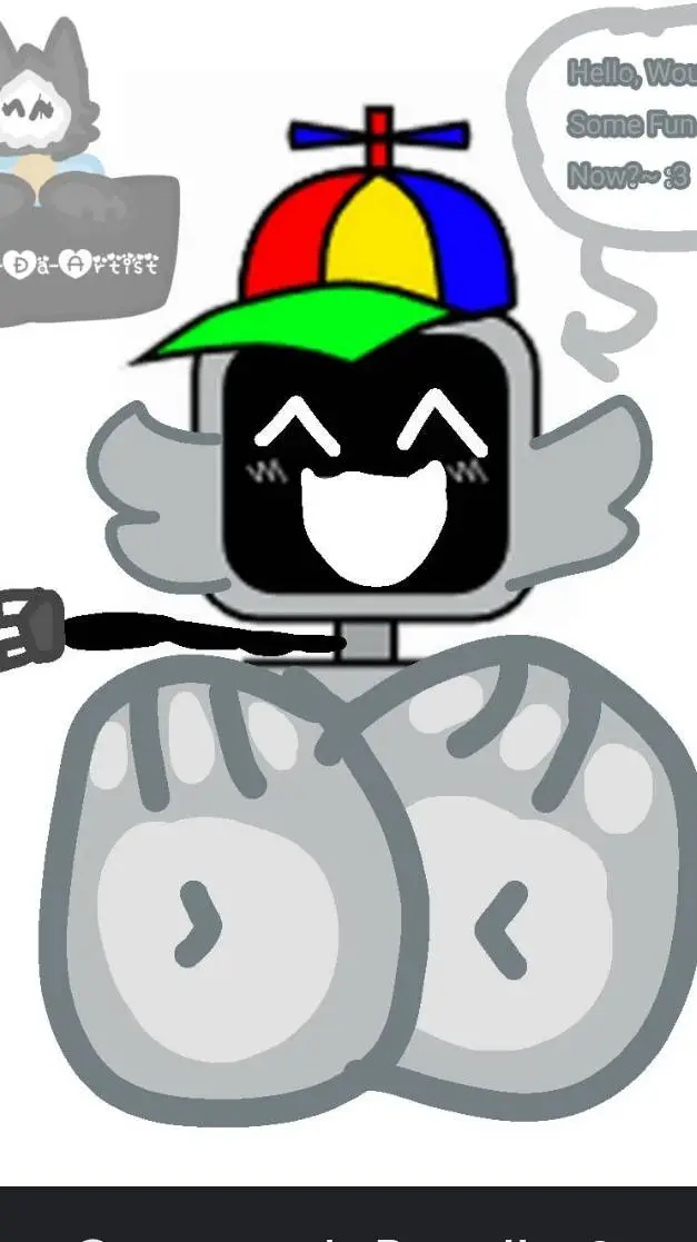 ai character: Mr.Fun's Paws background