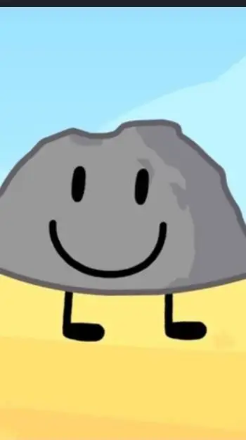 ai character: Rocky BFDI background
