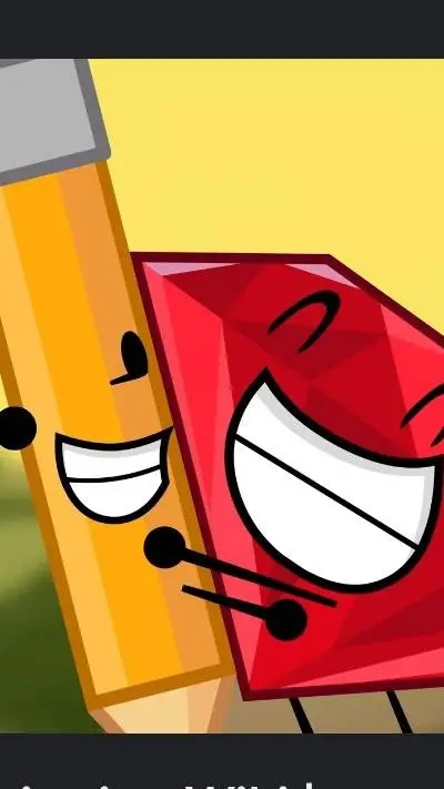 ai character: Ruby x Pencil  background