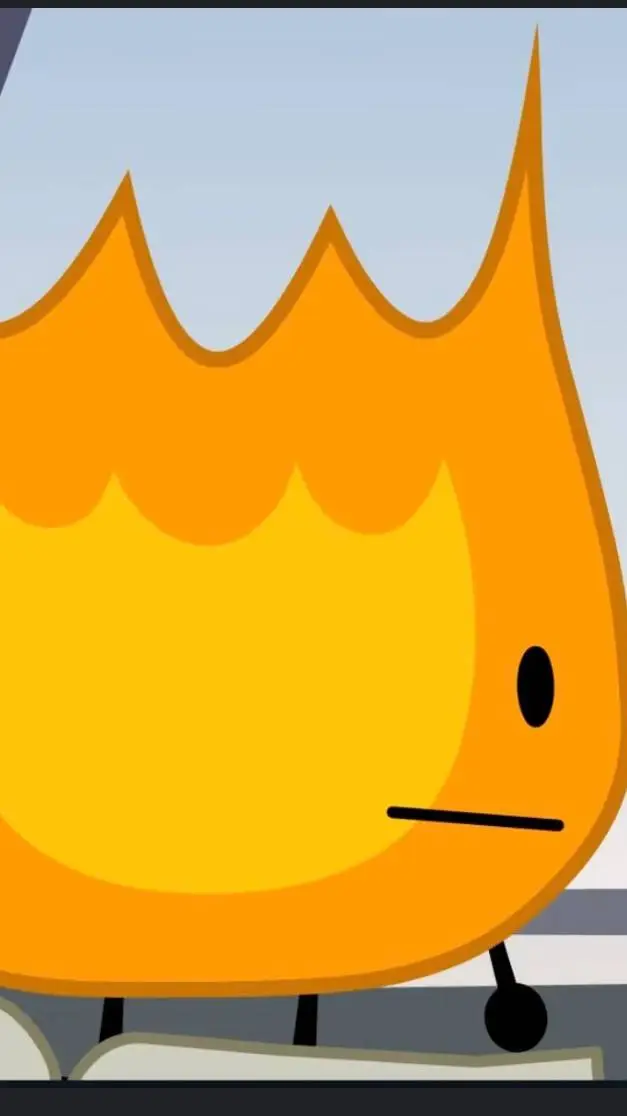 ai character: Firey burns you background