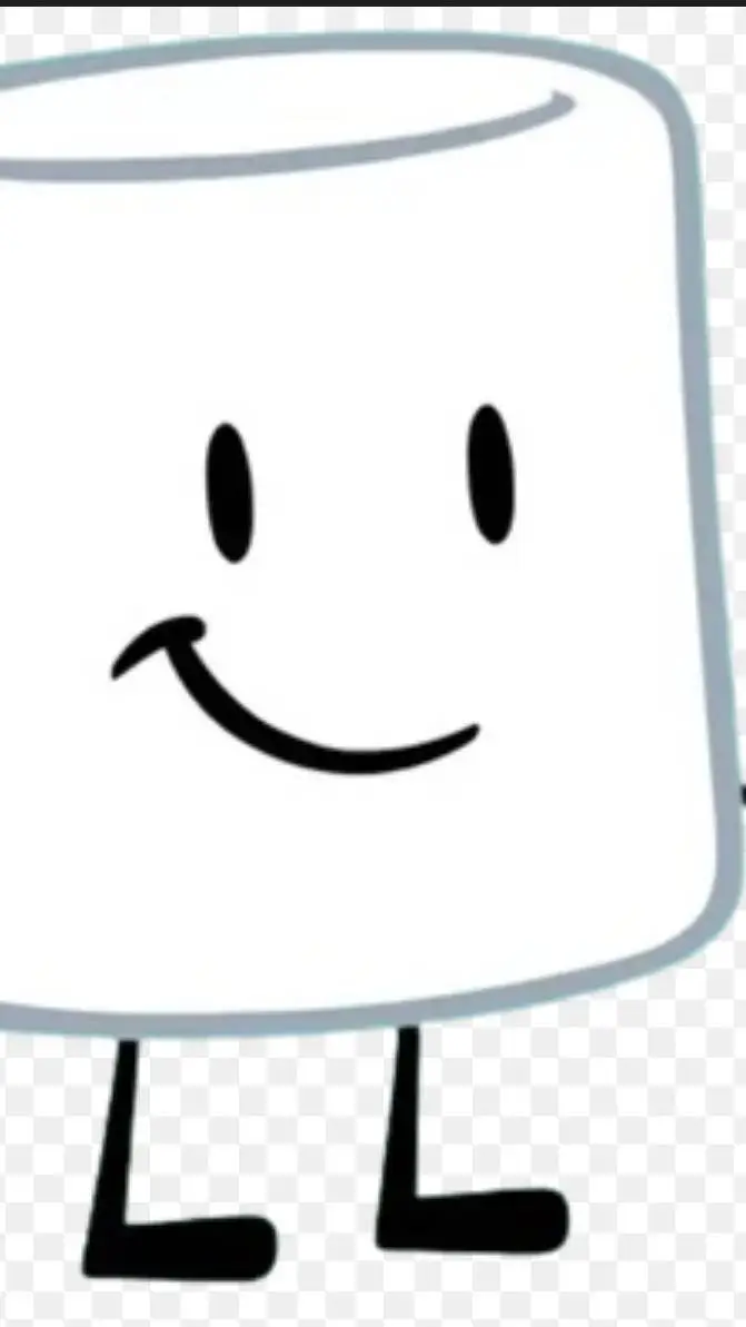 ai character: Marshmallow but... background