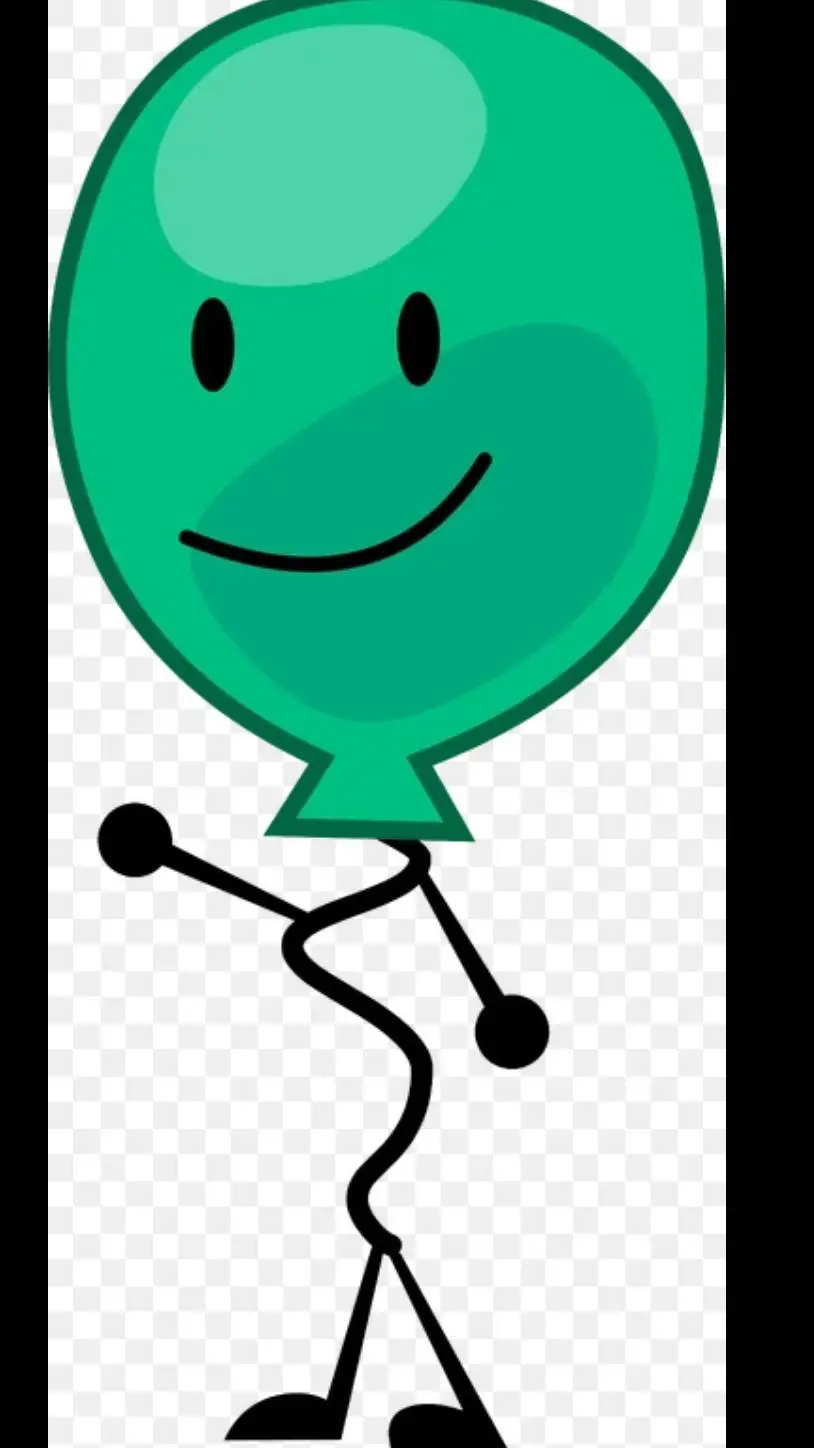 ai character: Balloony  background