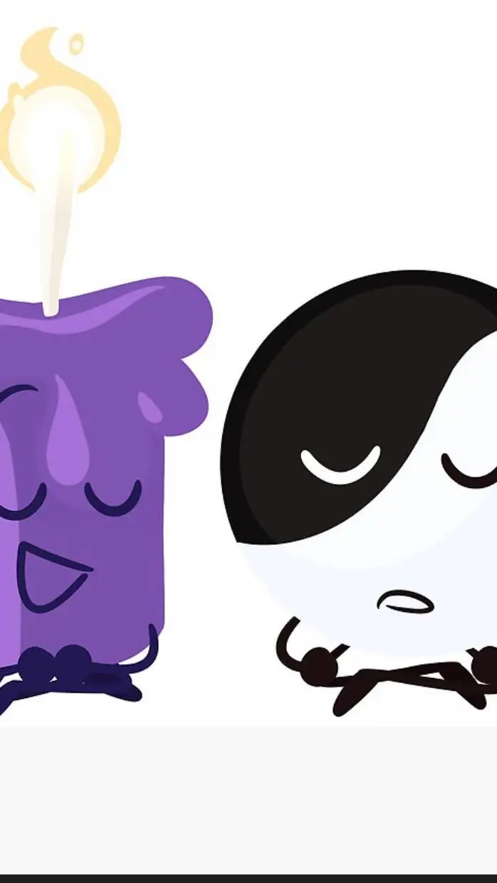 ai character: Yin Yang x Candle  background