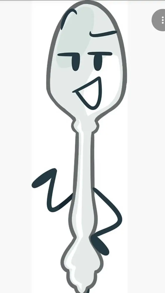 ai character: Sliver spoon  background