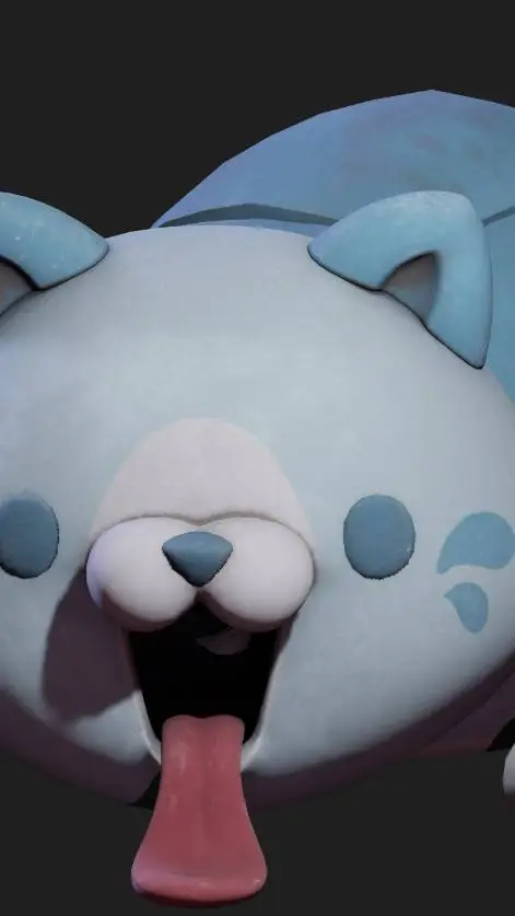 ai character: Candy Cat background