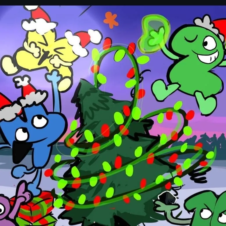 chat with ai character: BFDI Christmas 