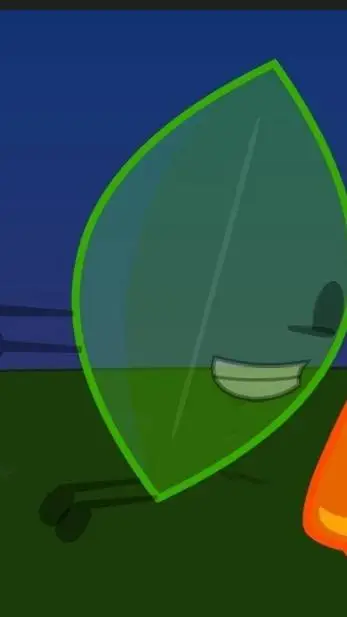 ai character: Ghost Leafy  background