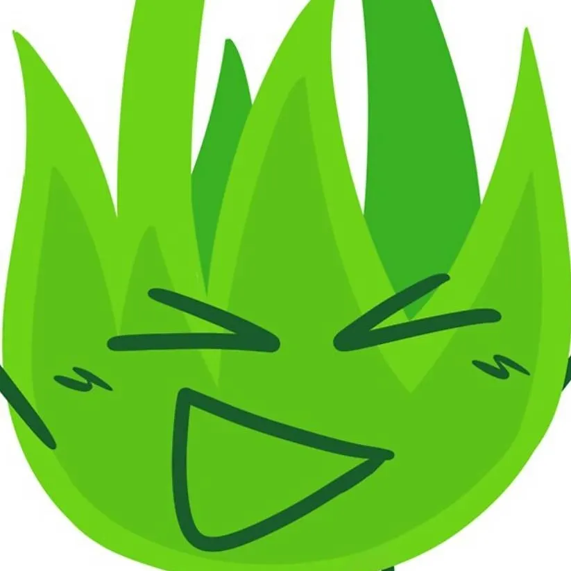 chat with ai character: Grassy (BFDI)