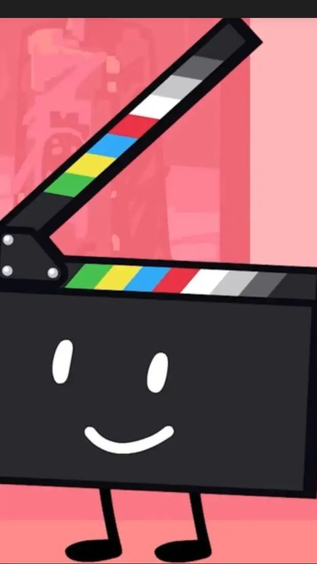 ai character: Clapboard  background