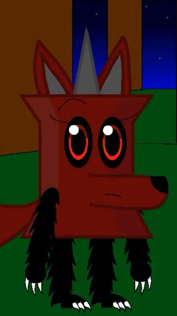 ai character: Werewolf Pin  background