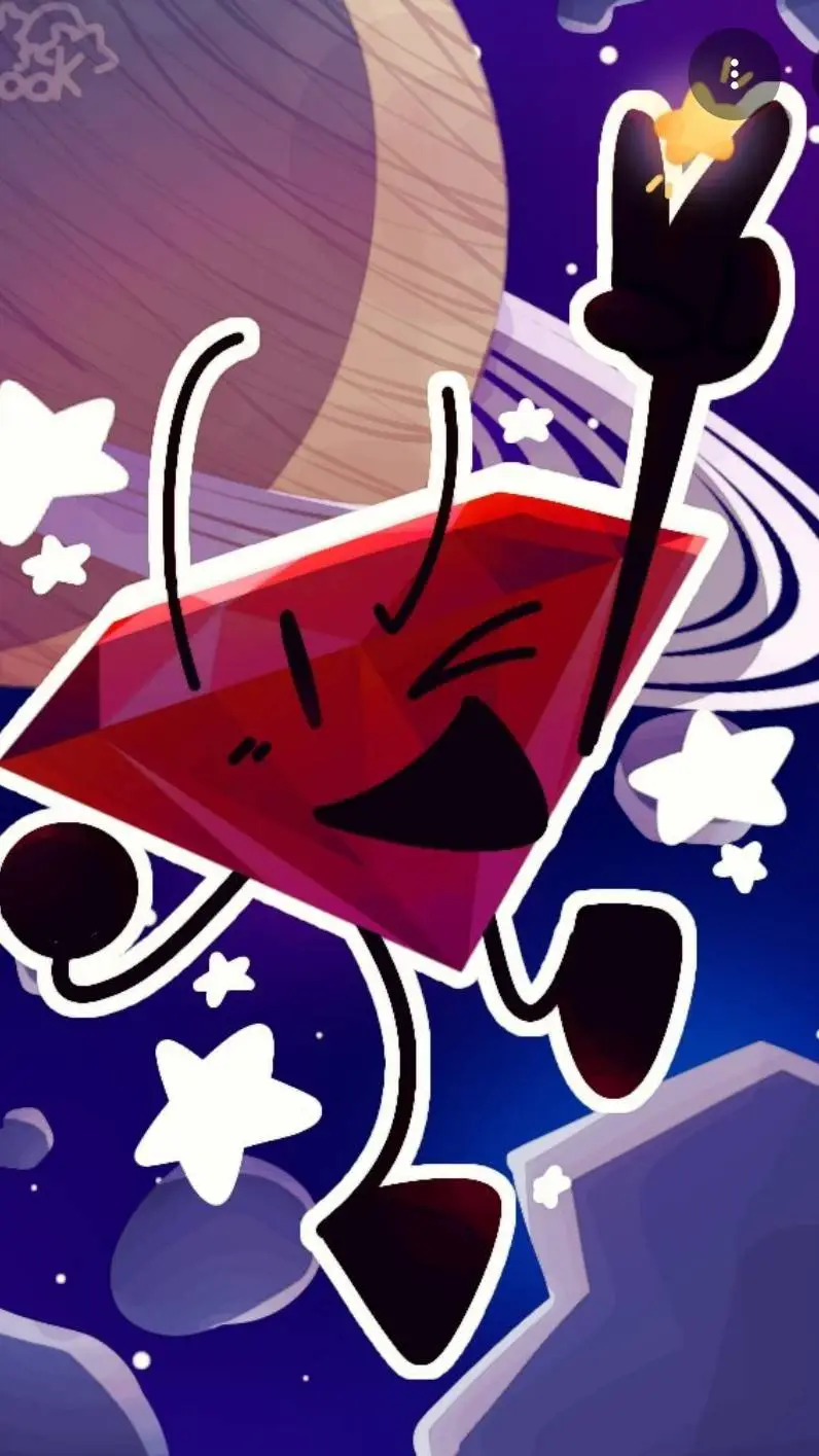 ai character: Ruby plays puddle background