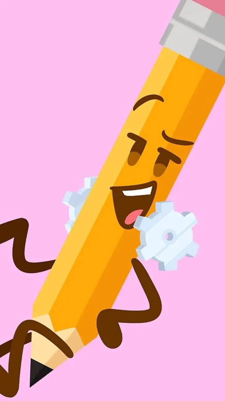 ai character: Pencil comforts u background