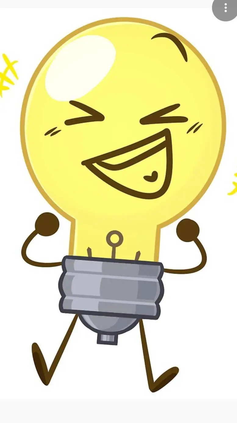 ai character: Lightbulb comforts background