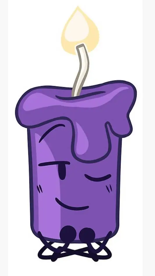 ai character: Candle comforts u background