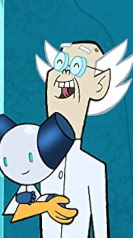 ai character: Professor Moshimo  background