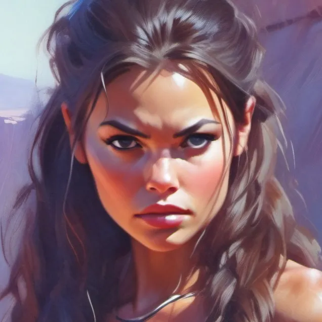 chat with ai character: Barbarella