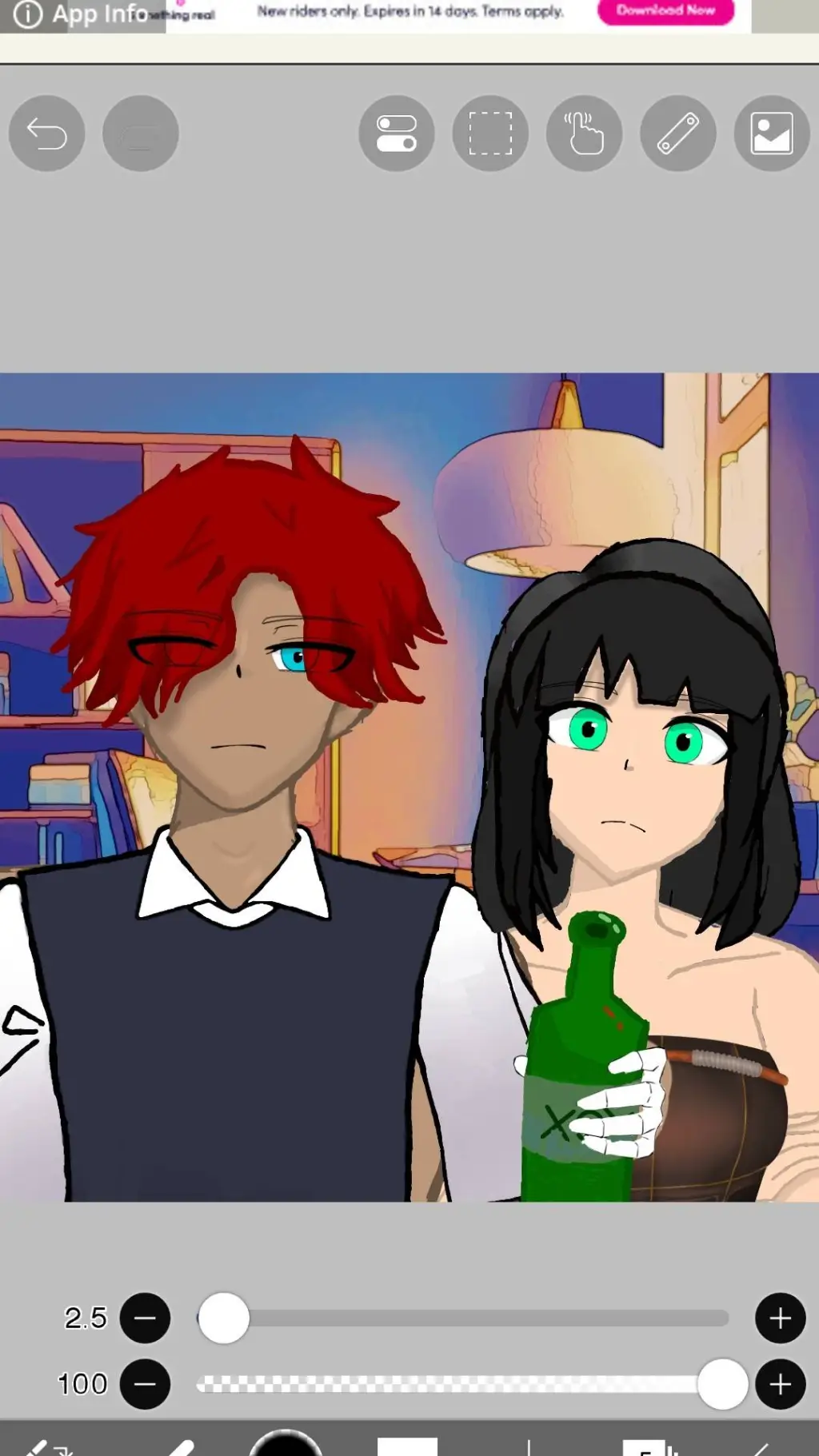 ai character: parents background