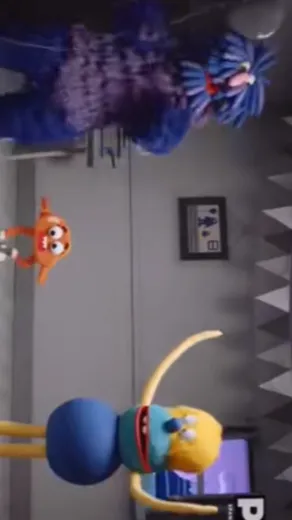 ai character: TAWOG puppets background