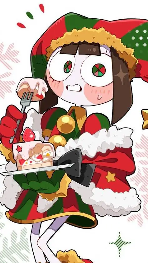 ai character: TADC Christmas! background