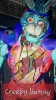 ai character: Creepy Bunny background