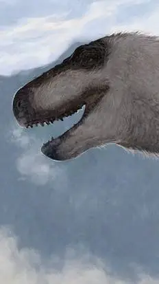 ai character: Nanuqsaurus  background