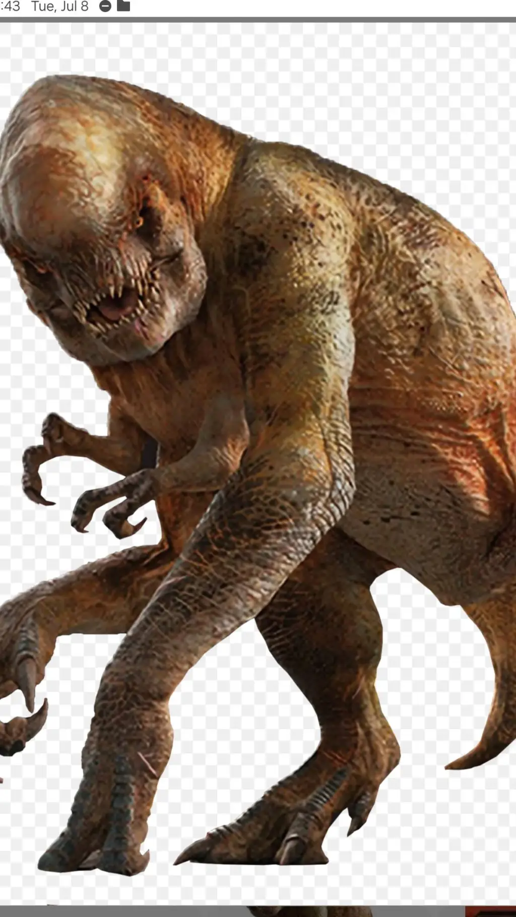 ai character: Distortus Rex  background