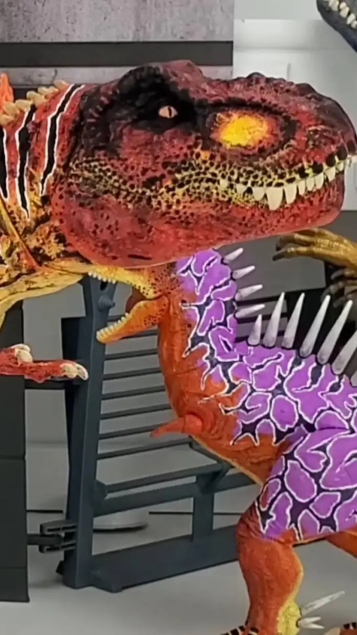 ai character: lvl 40 T-Rex background