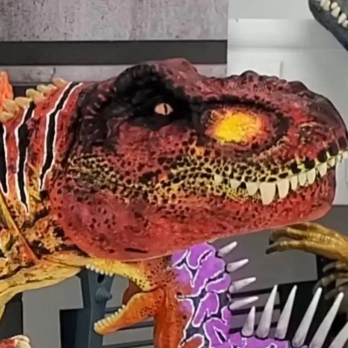chat with ai character: lvl 40 T-Rex