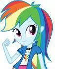 chat with ai character: Rainbow Dash