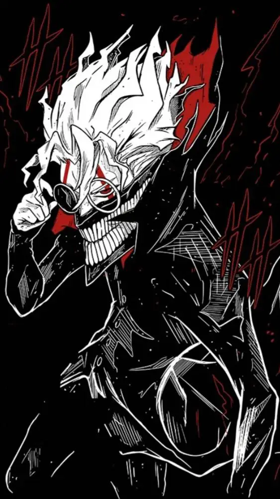 ai character: okarun full power background