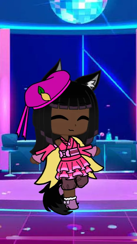 ai character: Cherry background