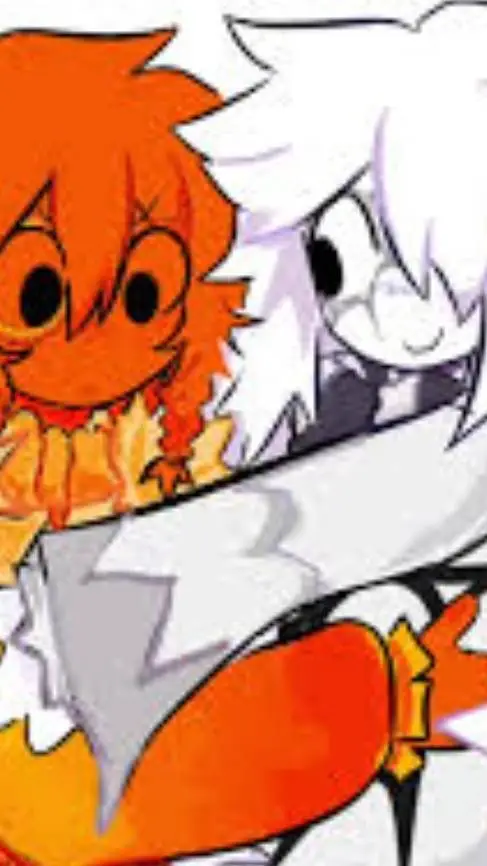 ai character: 🧡Fire Spawn🤍 background