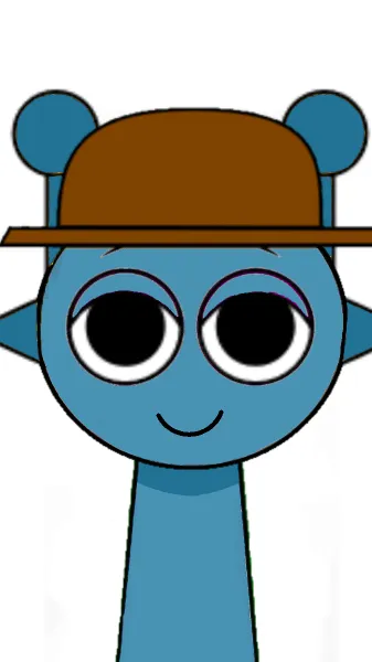 ai character: Sheriff dark cyan background