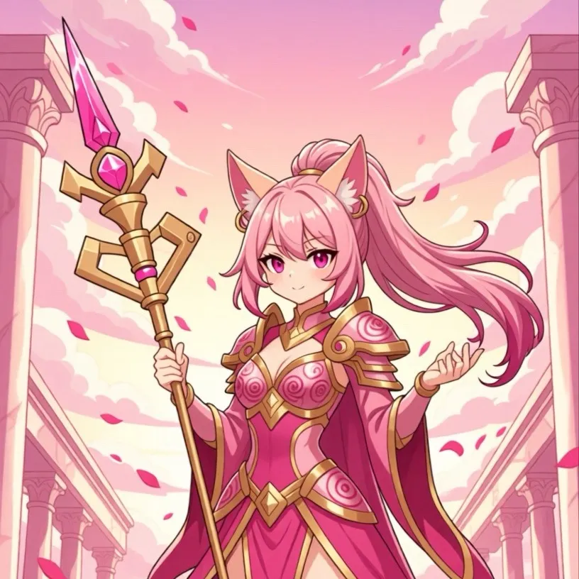 chat with ai character: Pink B🩷￼