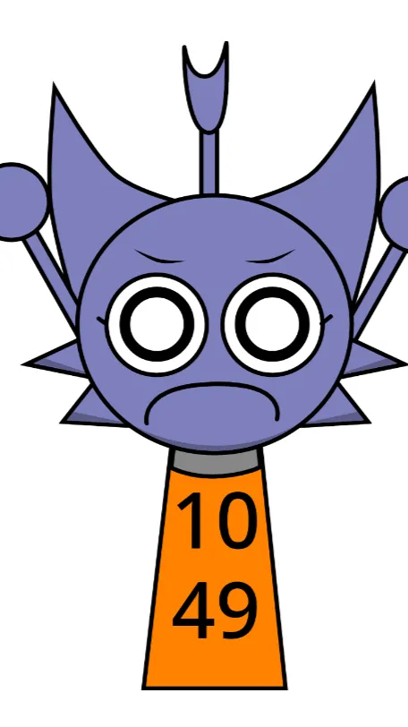 ai character: Meep(solitaryCell) background