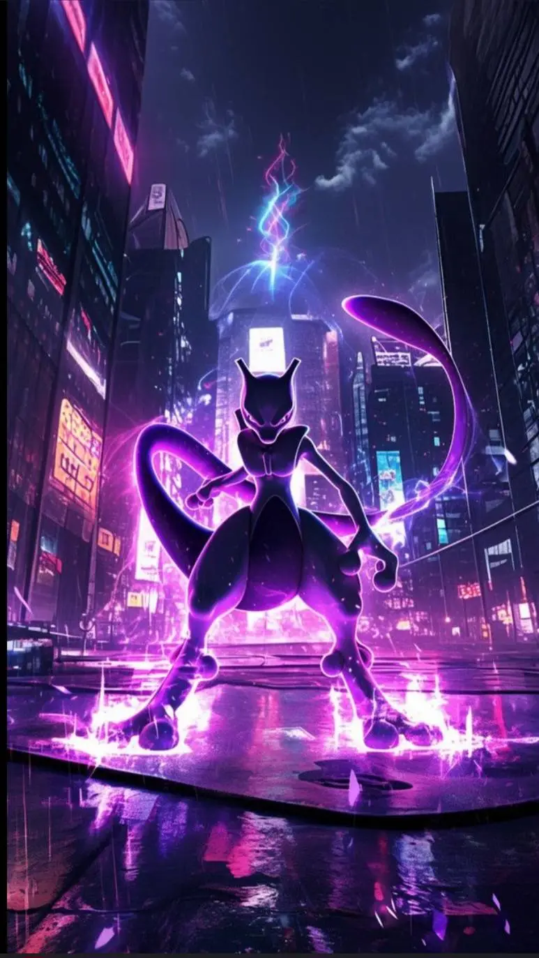 ai character: mewtwo background