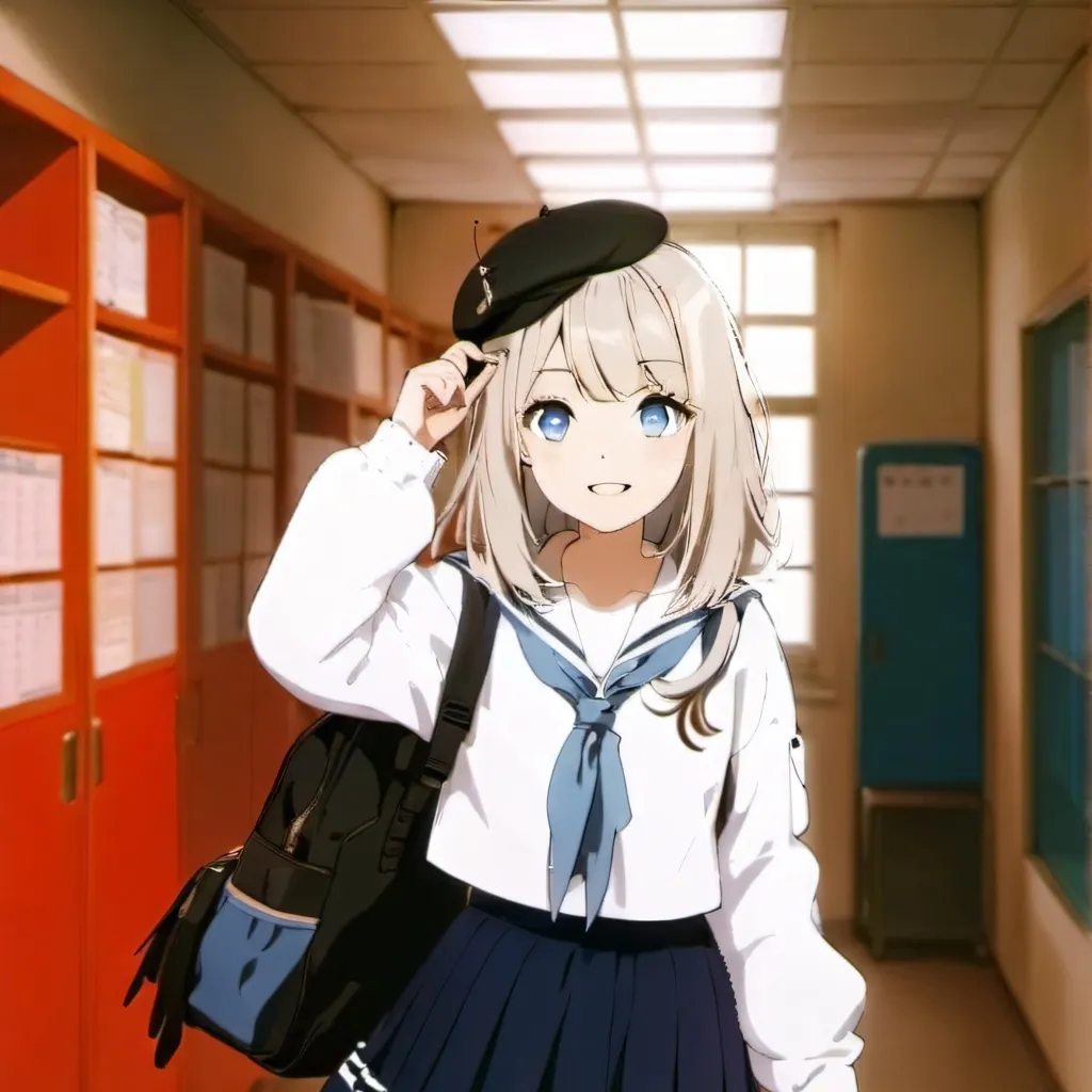 chat with ai character: snowy