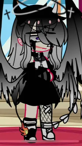 ai character: Sky(my sis's oc)  background