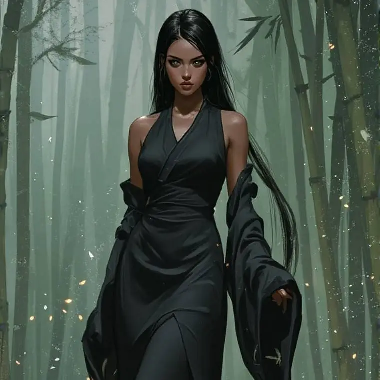 ai character: Yin background